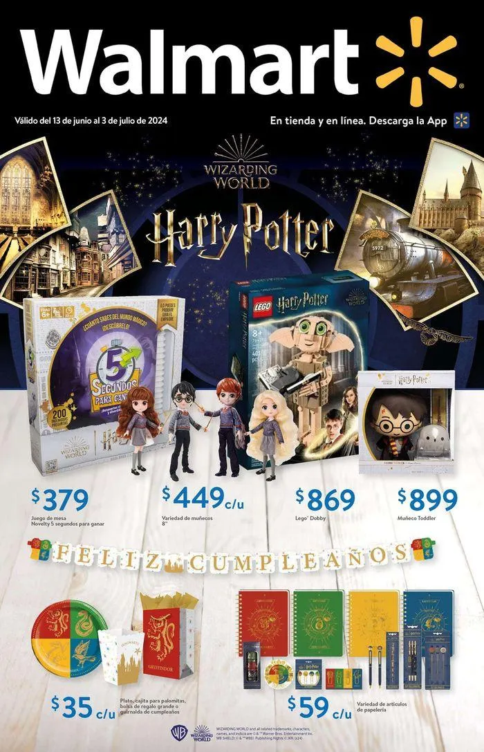 Catálogo de Harry Potter 13 de junio al 3 de julio 2024 - Pagina 1