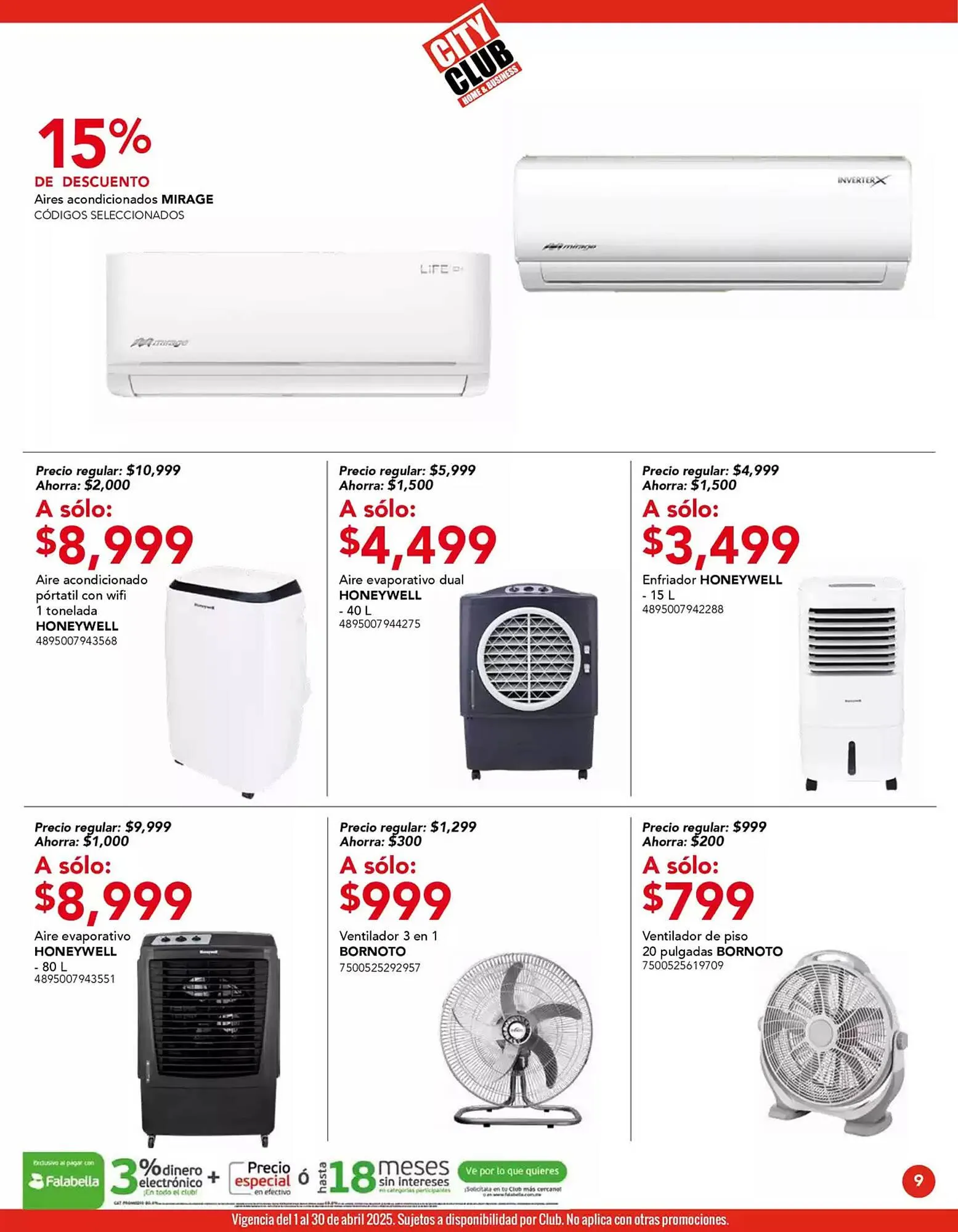 Catálogo de Catálogo City Club 1 de abril al 30 de abril 2025 - Pagina 9