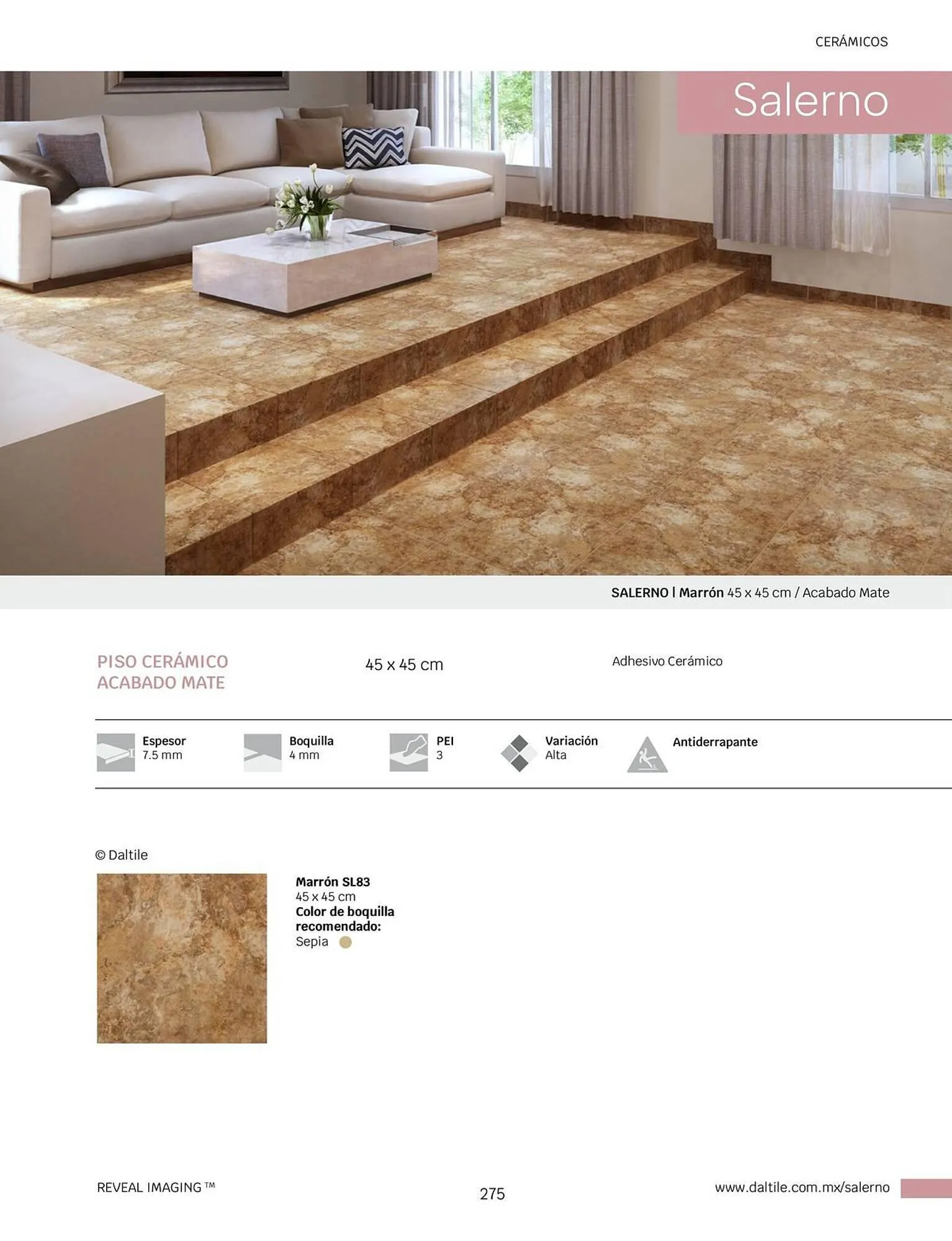 Catálogo de Catálogo Daltile 1 de enero al 31 de diciembre 2024 - Pagina 275