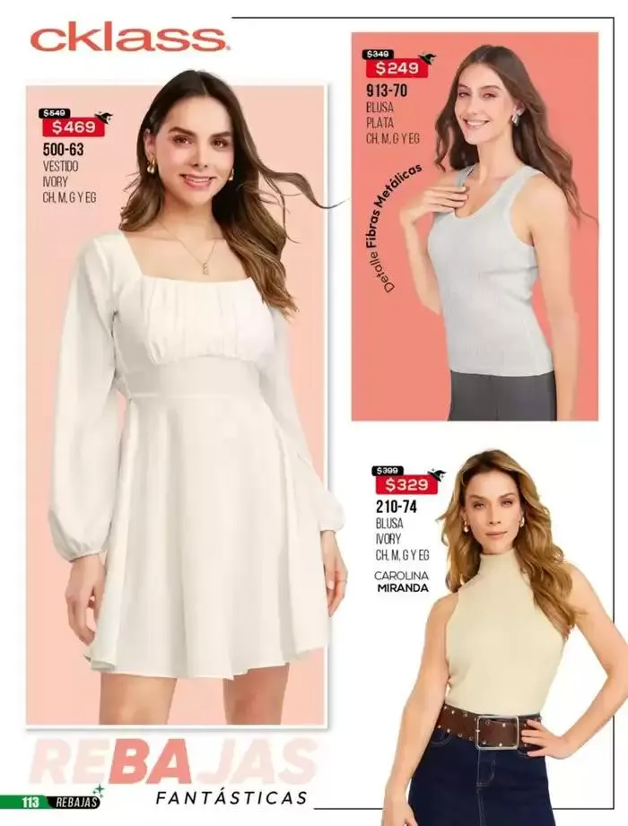 Catálogo de Cklass - Rebajas Fantasticas Ropa 4 de noviembre al 30 de noviembre 2024 - Pagina 16
