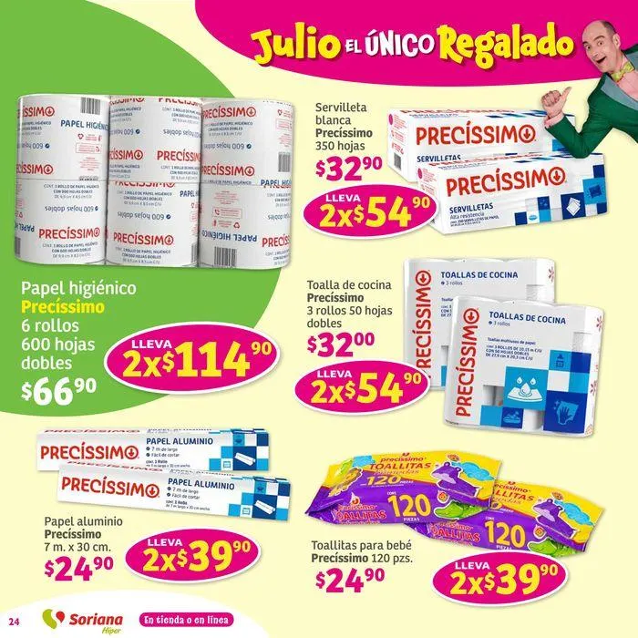 Catálogo de Julio Regalado Híper 26 de julio al 30 de julio 2024 - Pagina 24
