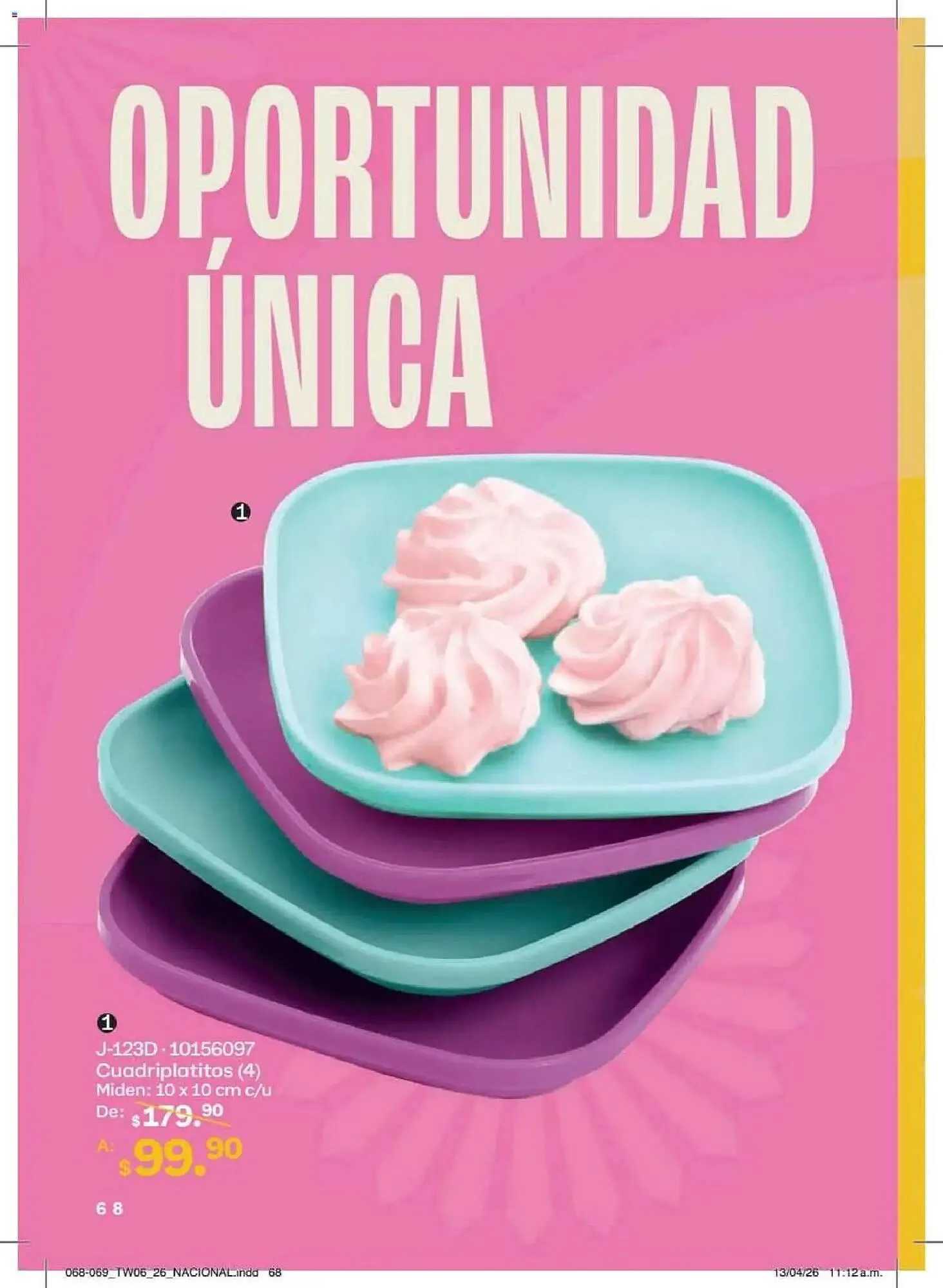 Catálogo de Catálogo Tupperware 18 de mayo al 14 de junio 2026 - Pagina 68