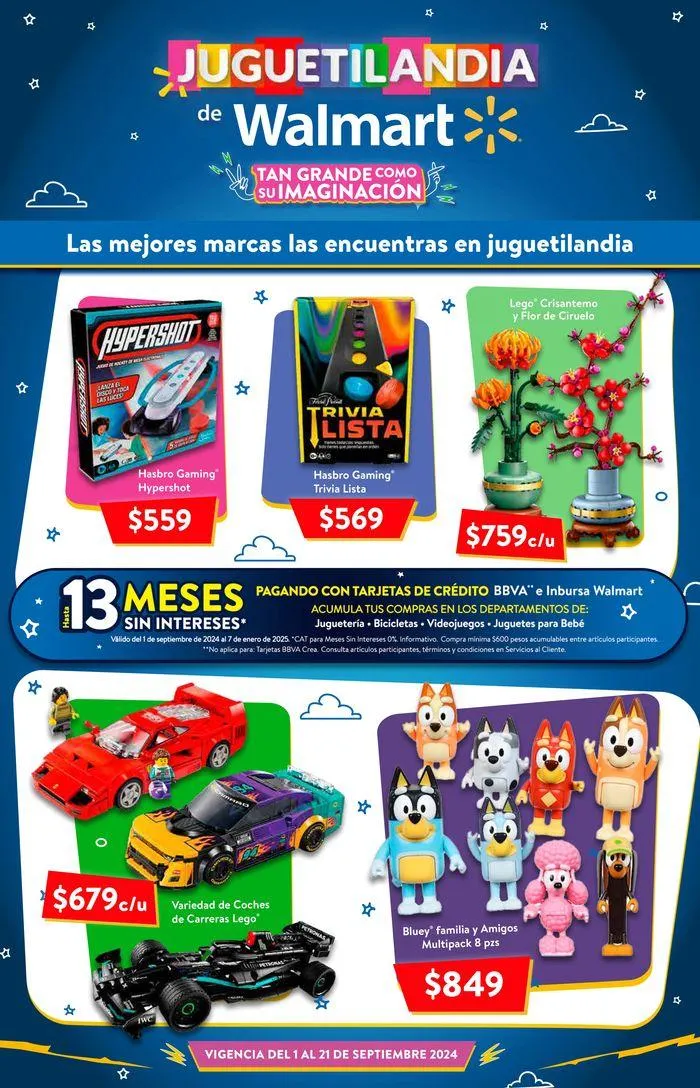 Catálogo de Walmart Juguetilandia 4 de septiembre al 21 de septiembre 2024 - Pagina 2