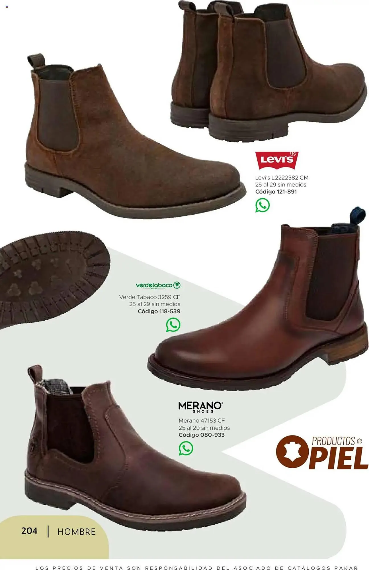 Catálogo de Catálogo SC Pakar 24 de julio al 1 de enero 2026 - Pagina 204