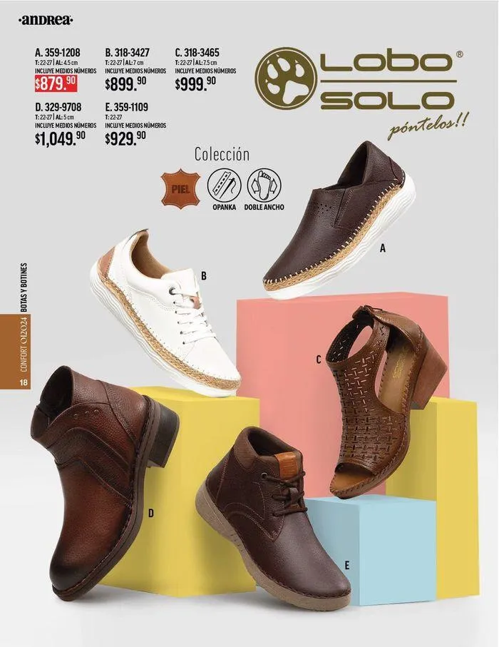 Catálogo de ANDREA - CALZADO CONFORT 26 de agosto al 25 de enero 2025 - Pagina 11