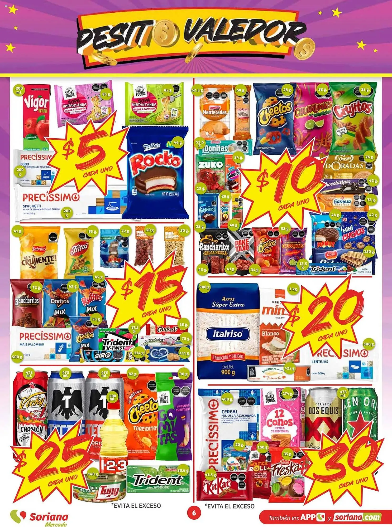 Catálogo de Folleto Soriana Mercado 15 de abril al 22 de abril 2026 - Pagina 6