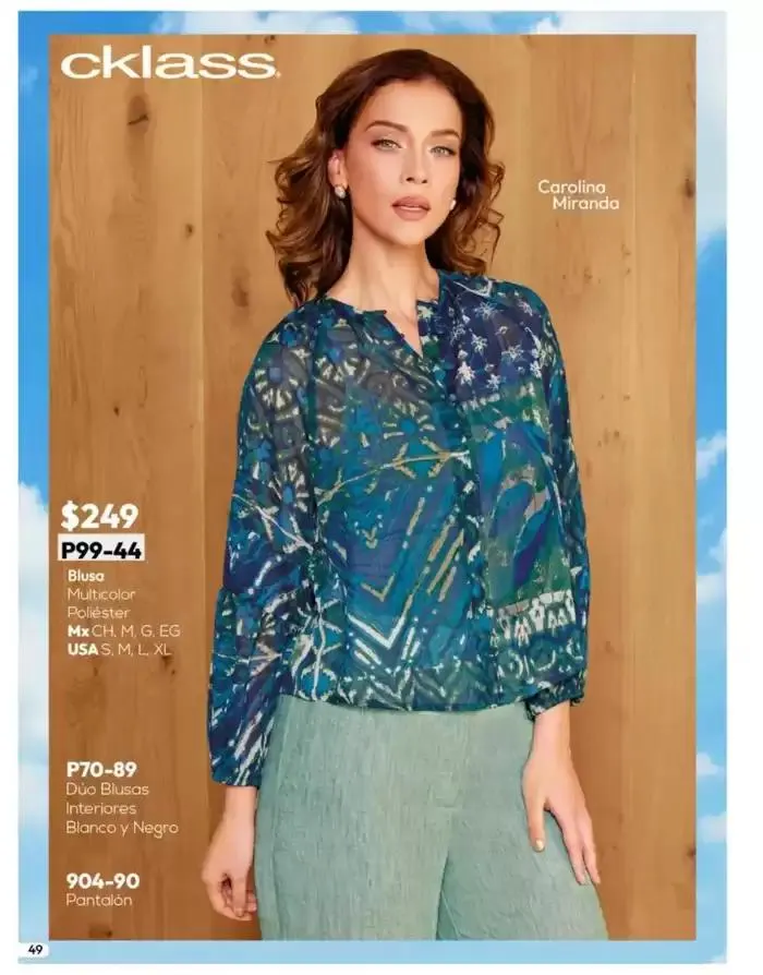 Catálogo de Catálogo Cklass Ropa Complemento de Verano 2025 México 1 de marzo al 30 de septiembre 2025 - Pagina 50
