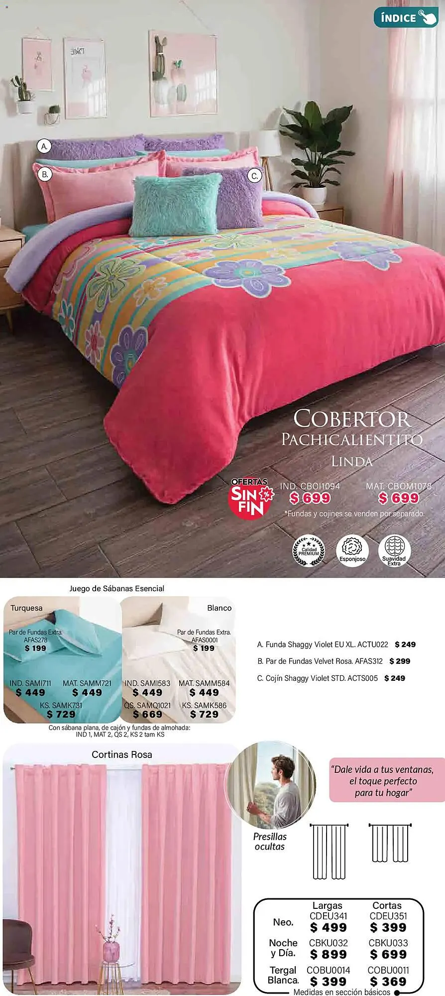 Catálogo de Catálogo Colchas Concord 1 de noviembre al 1 de febrero 2026 - Pagina 309