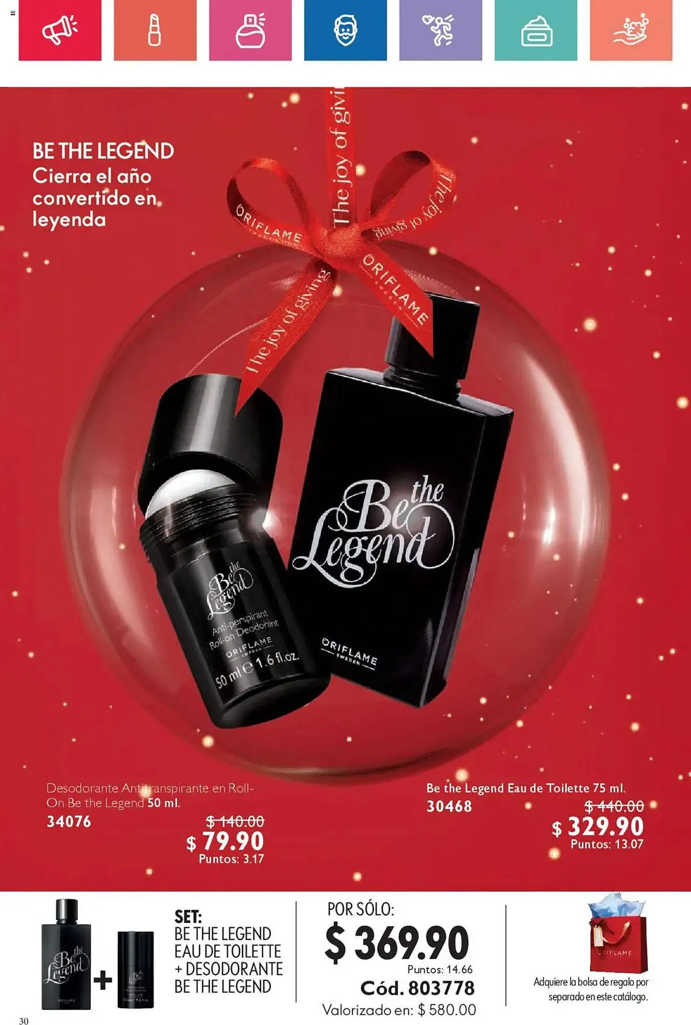 Catálogo de Catálogo Oriflame 30 de noviembre al 27 de diciembre 2024 - Pagina 30