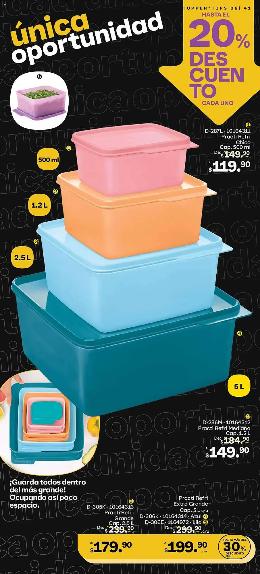 Catálogo de Catálogo Tupperware 14 de julio al 11 de agosto 2025 - Pagina 41