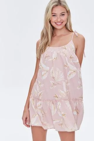 VESTIDO FLORES TIRANTES SPAGUETTI