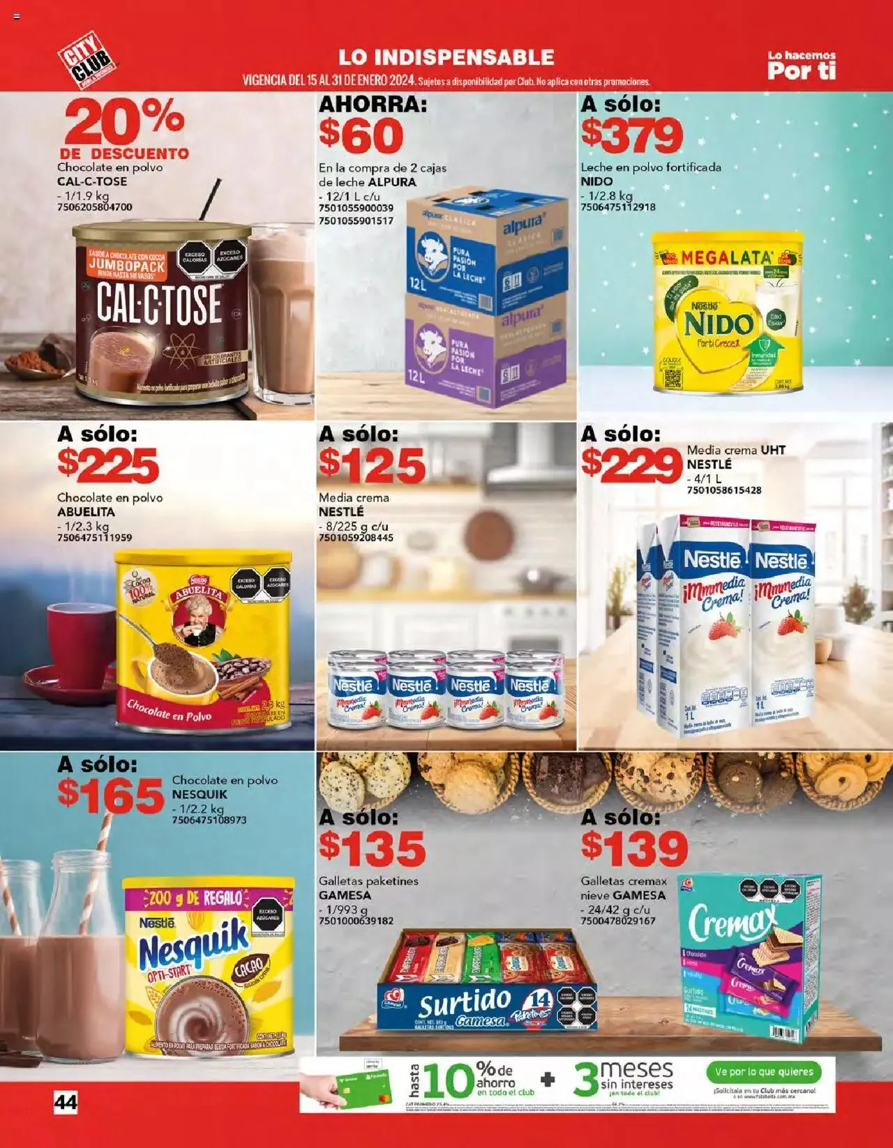 Catálogo de City Club catálogo 1 de enero al 31 de enero 2024 - Pagina 44