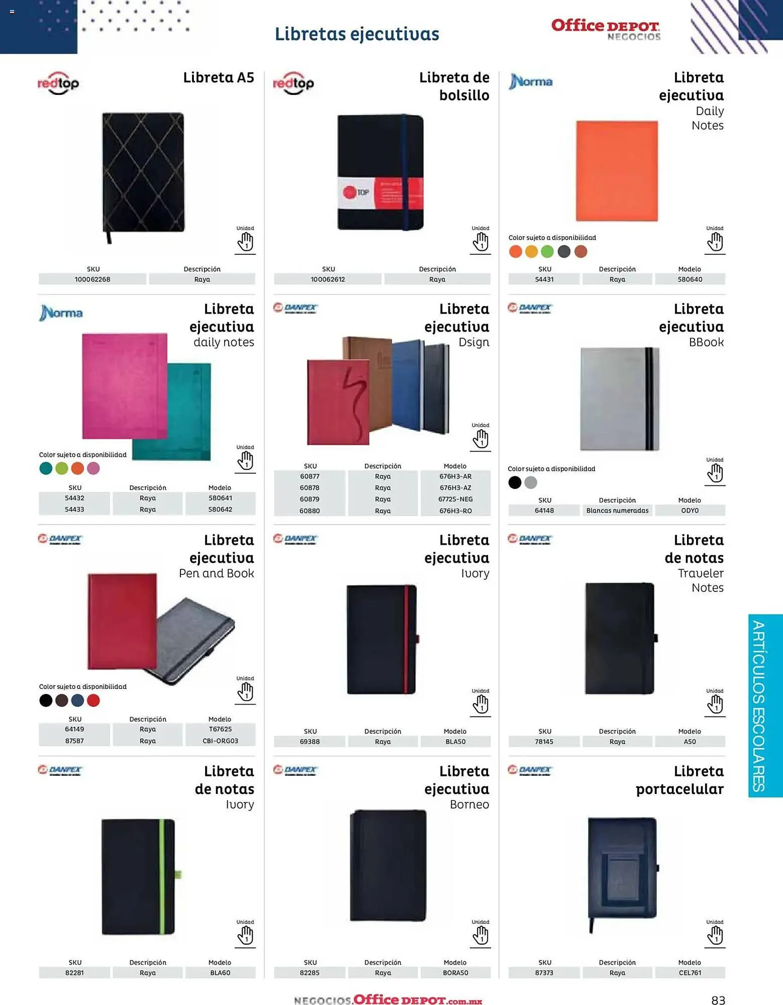 Catálogo de Catálogo Office Depot 12 de enero al 1 de enero 2027 - Pagina 85