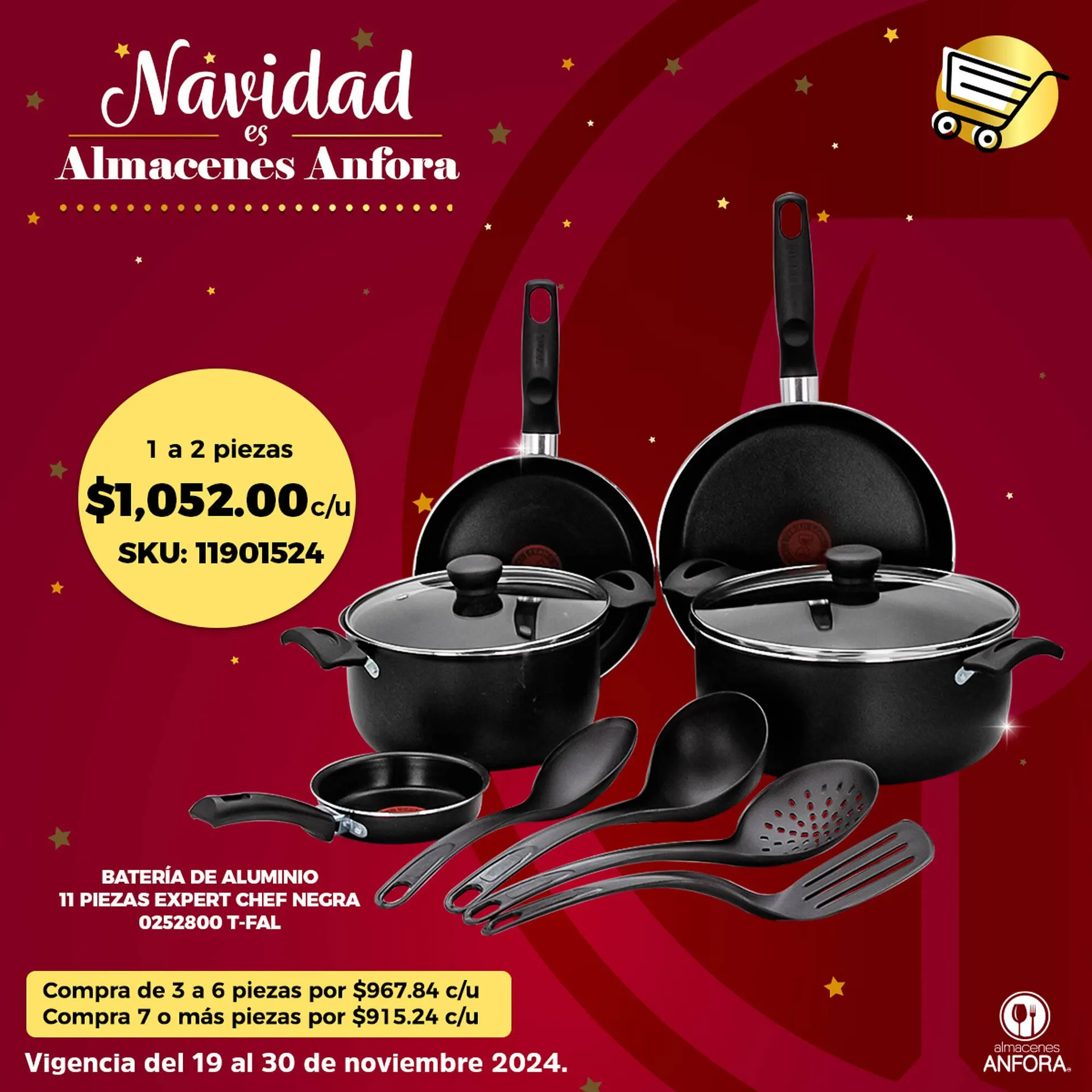 Catálogo de Catálogo Almacenes Anfora 25 de noviembre al 30 de noviembre 2024 - Pagina 1