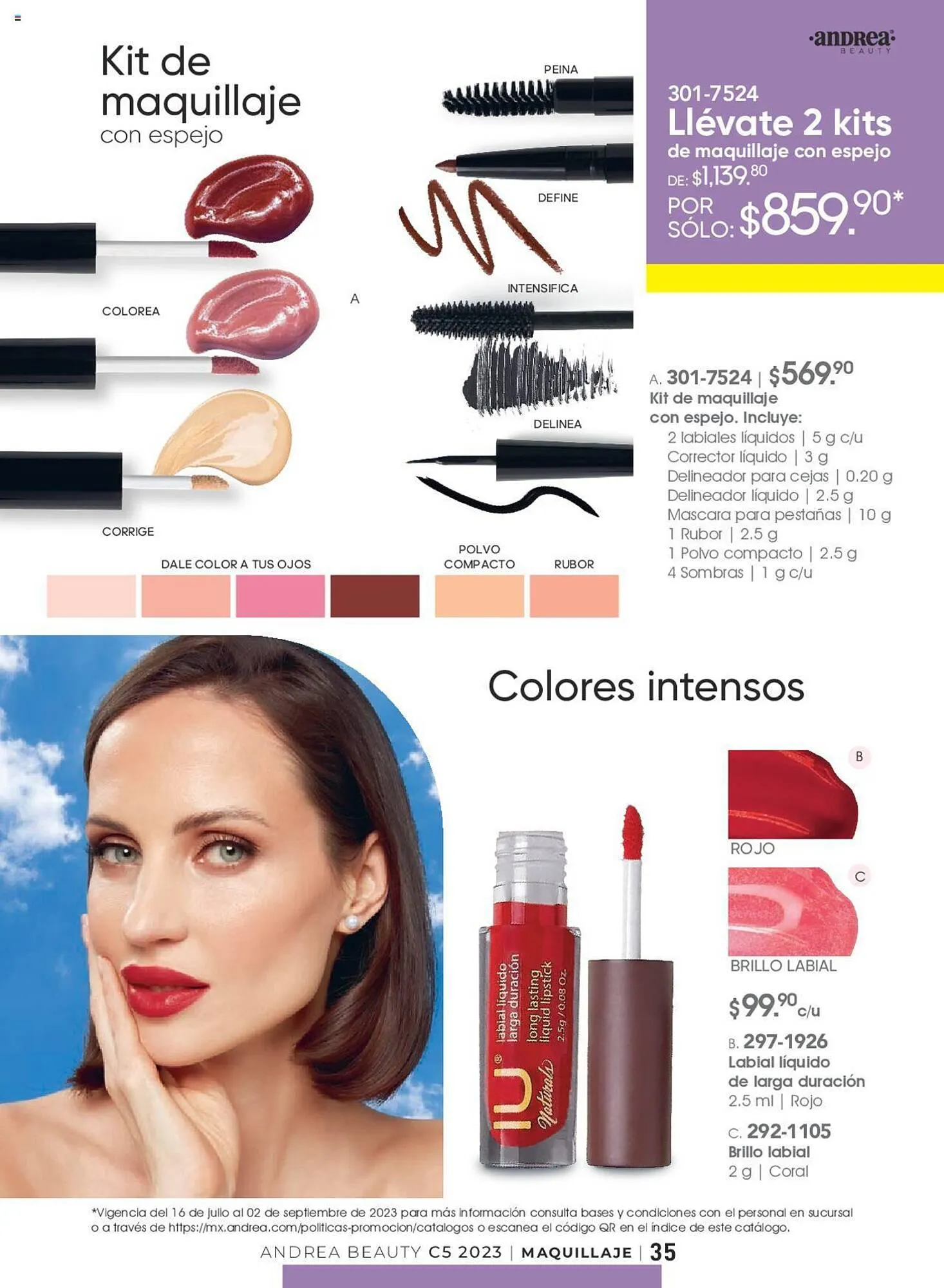 Catálogo de Catálogo Andrea 16 de julio al 2 de septiembre 2023 - Pagina 35