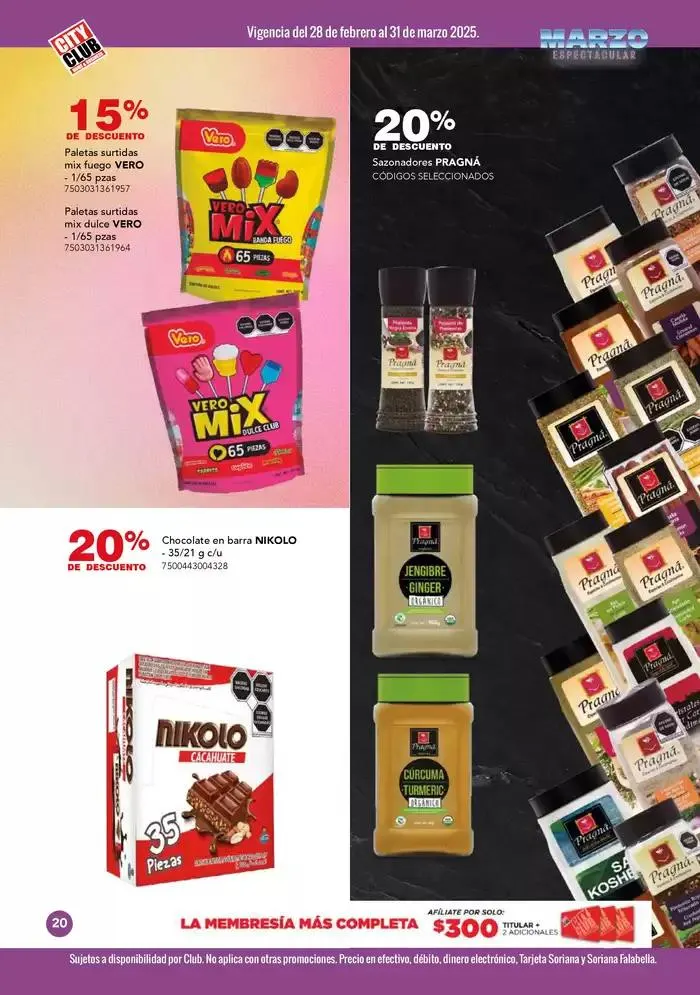 Catálogo de Marzo Espectacular 28 de febrero al 31 de marzo 2025 - Pagina 20