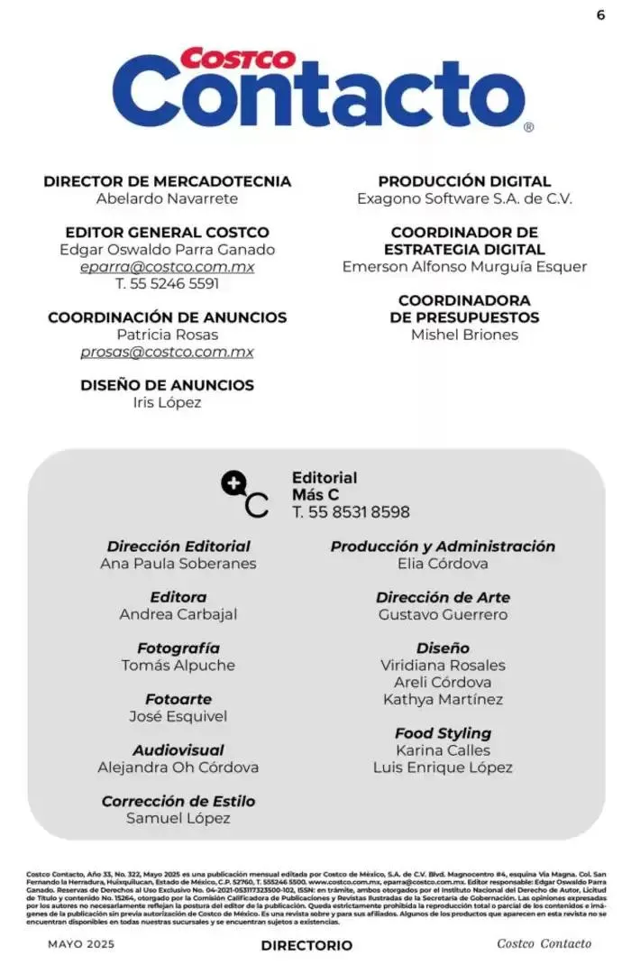 Catálogo de Catálogo Costco 1 de mayo al 31 de mayo 2025 - Pagina 6