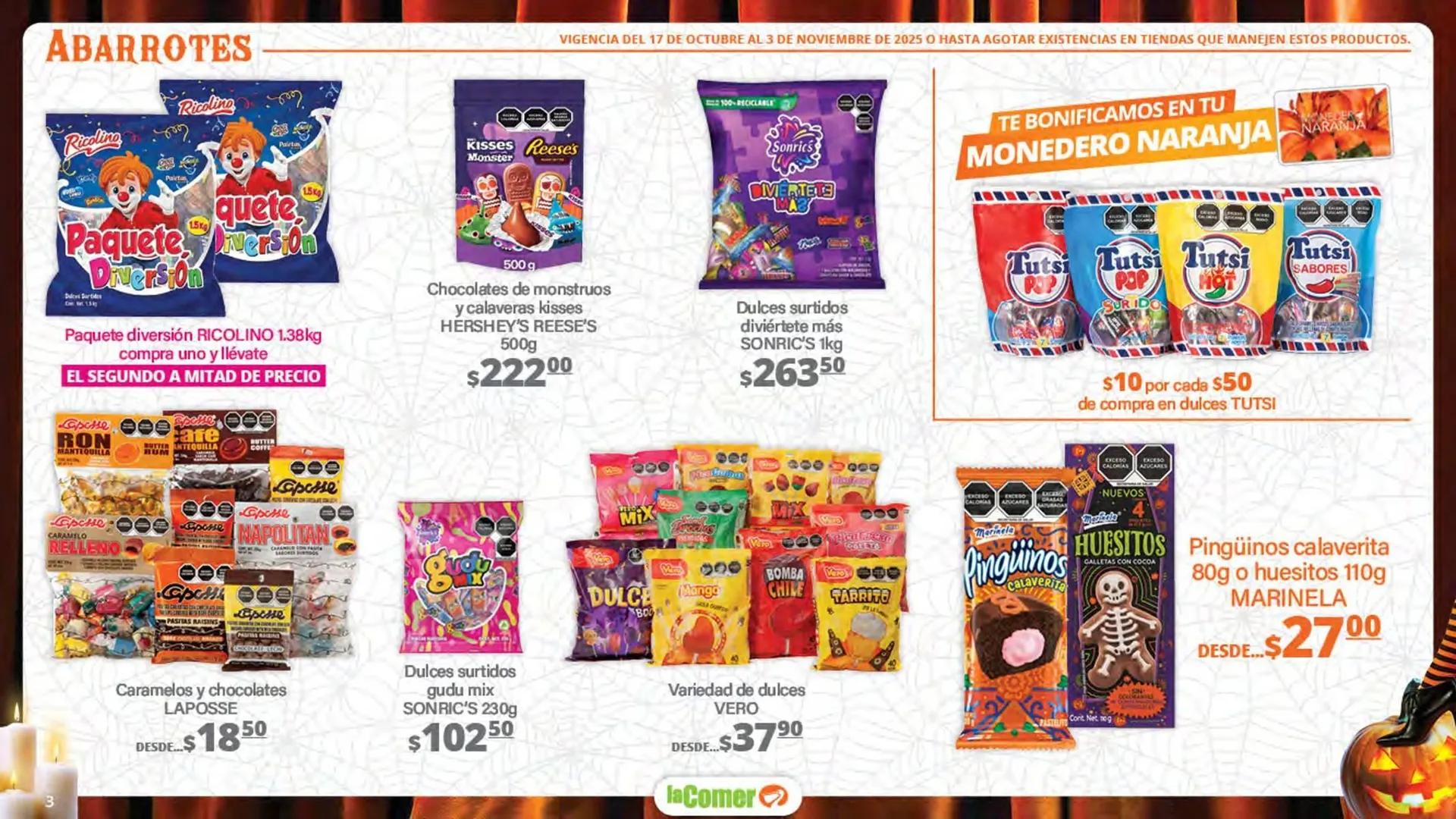 Catálogo de Folleto La Comer 17 de octubre al 3 de noviembre 2025 - Pagina 3