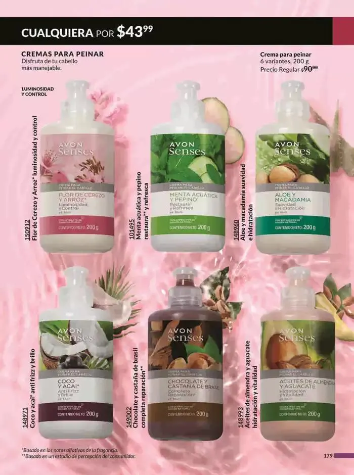 Catálogo de Avon COSMÉTICOS C2 3 de enero al 3 de febrero 2025 - Pagina 179