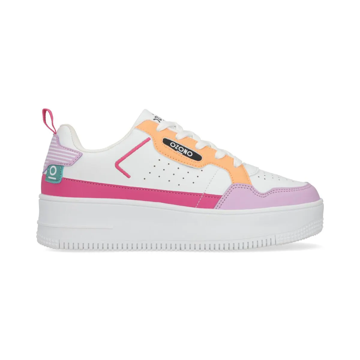 SNEAKER OZONO PARA MUJER ESTILO 610902 MULTICOLOR