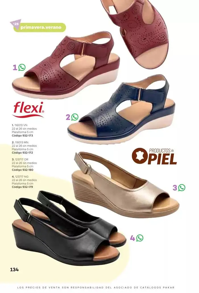 Catálogo de Pakar Mujer 31 de enero al 31 de agosto 2025 - Pagina 134
