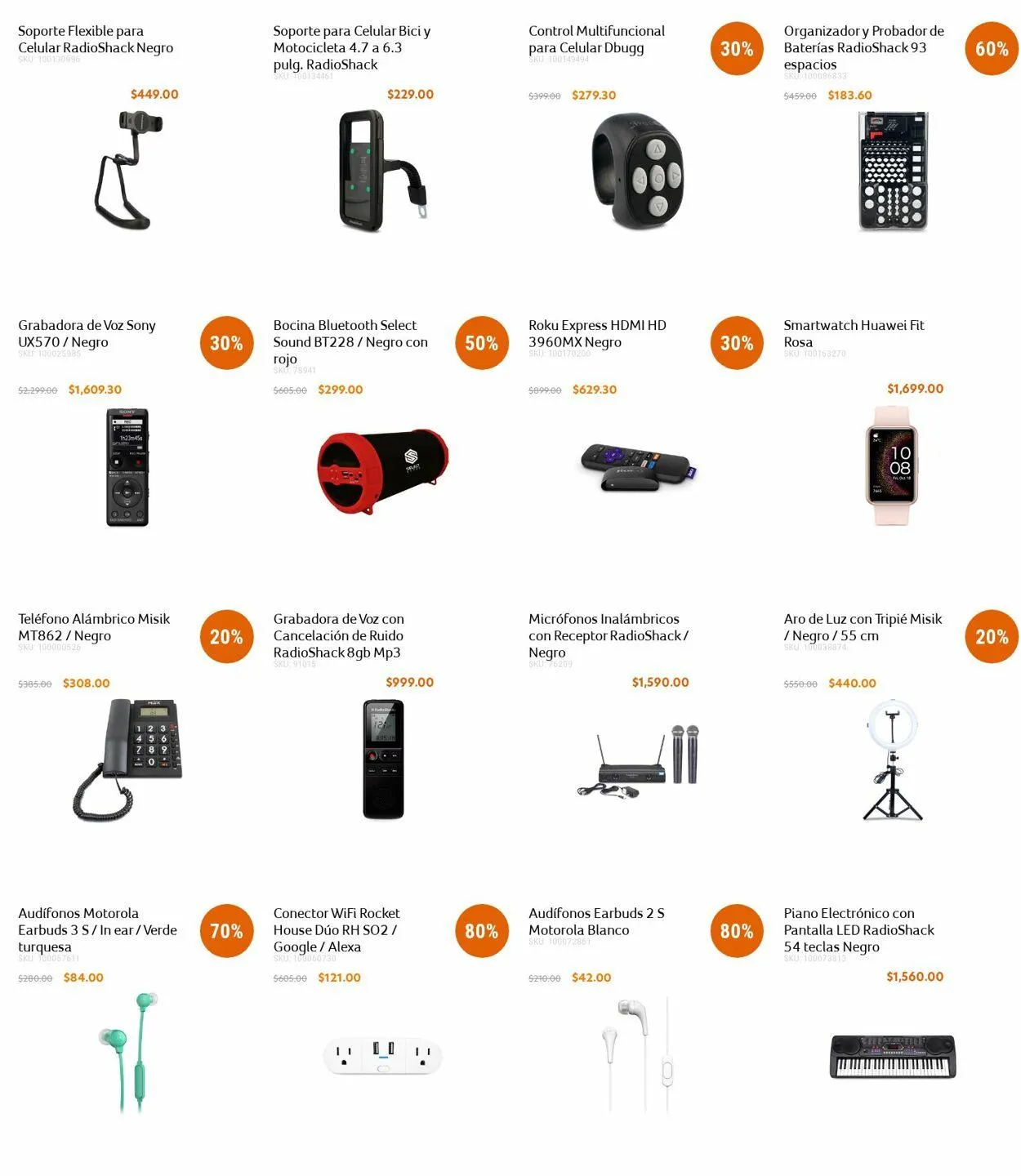 Catálogo de Radio Shack Oferta actual 30 de julio al 14 de agosto 2025 - Pagina 8