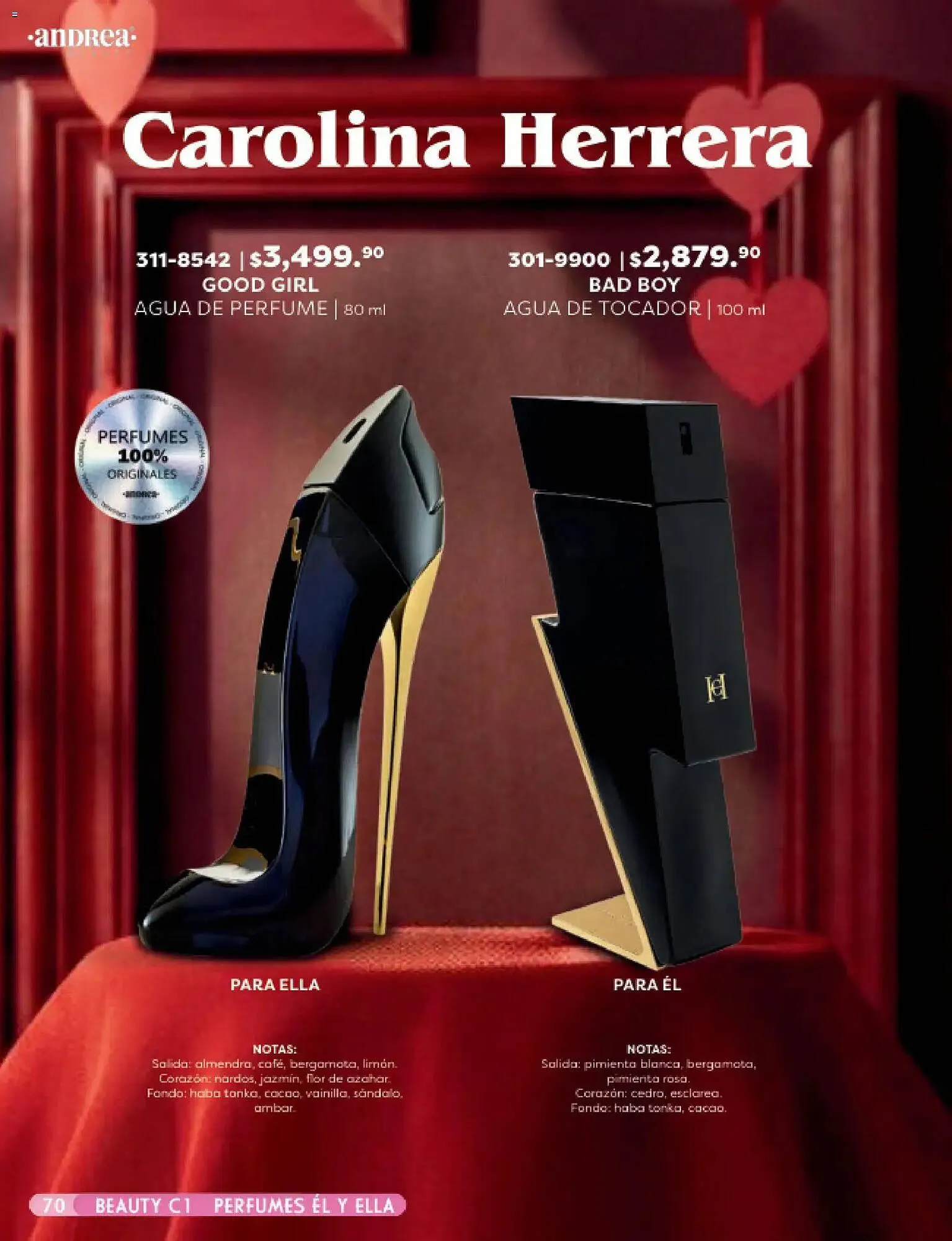 Catálogo de Catálogo Andrea 25 de enero al 24 de mayo 2026 - Pagina 70