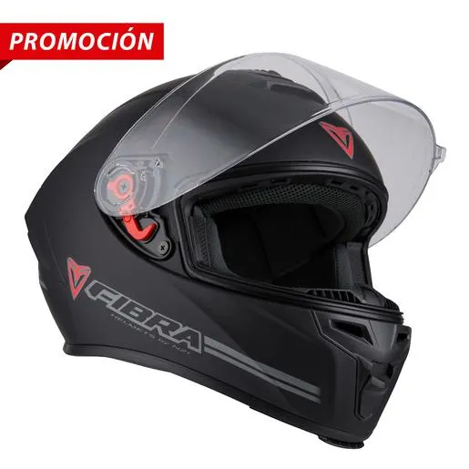 CASCO FIBRA M NEGRO