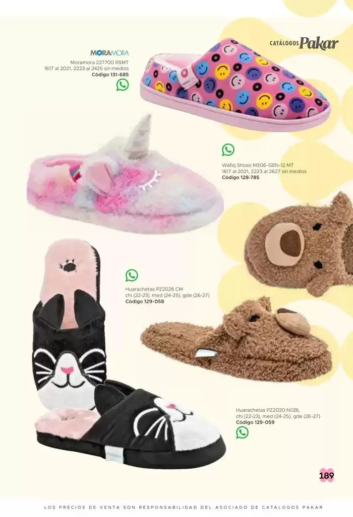 Catálogo de Pakar Mujer 31 de enero al 31 de agosto 2025 - Pagina 189