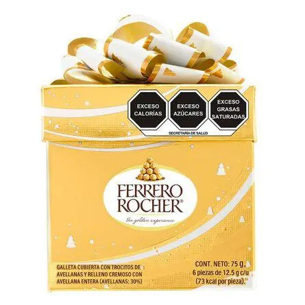 Chocolate Ferrero Rocher 6 piezas