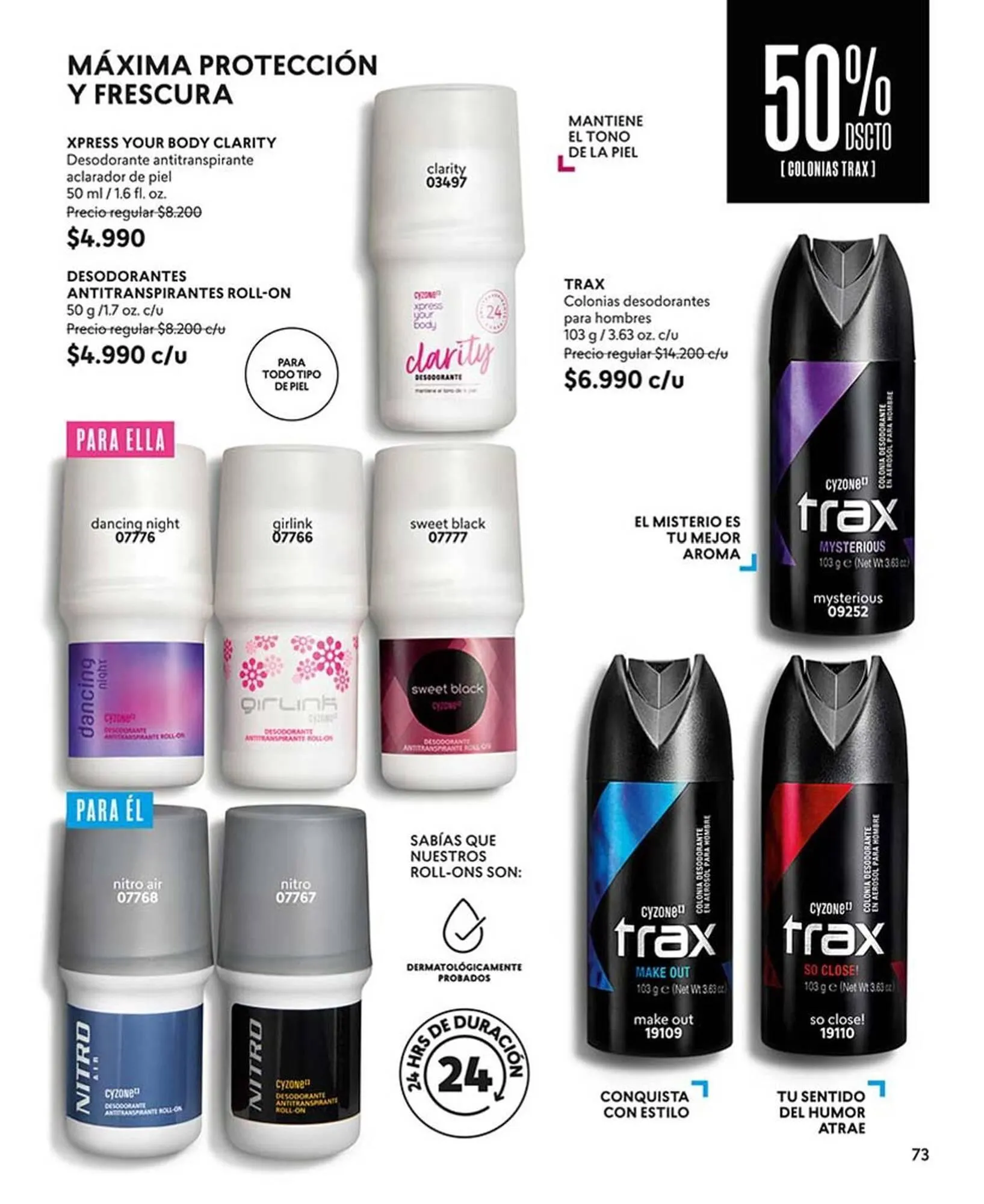 Catálogo de Catálogo Cyzone 21 de julio al 31 de diciembre 2025 - Pagina 73