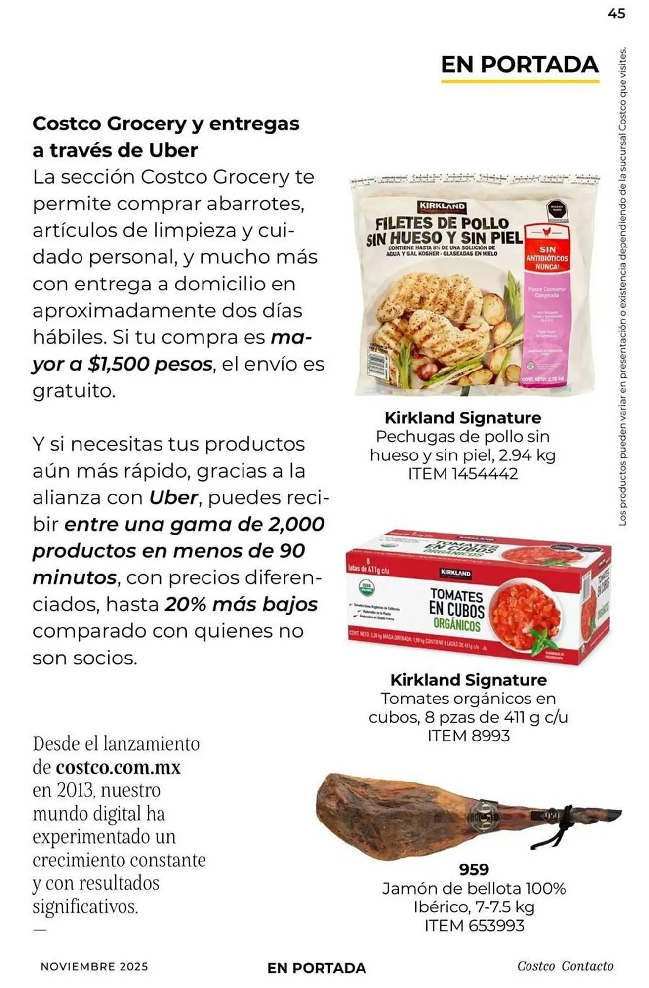 Catálogo de Catálogo Costco 1 de noviembre al 30 de noviembre 2025 - Pagina 45