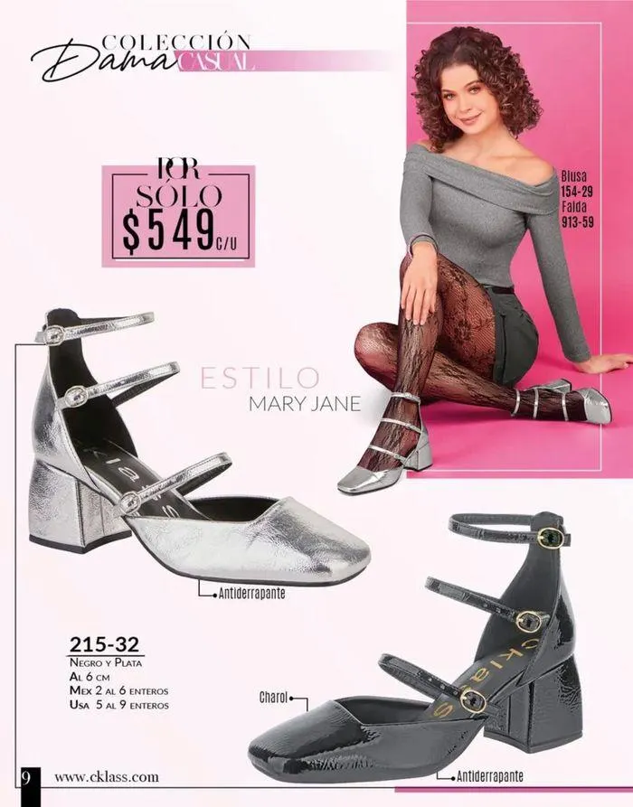 Catálogo de Cklass Calzado Dama Otoño-Invierno 30 de agosto al 31 de enero 2025 - Pagina 40