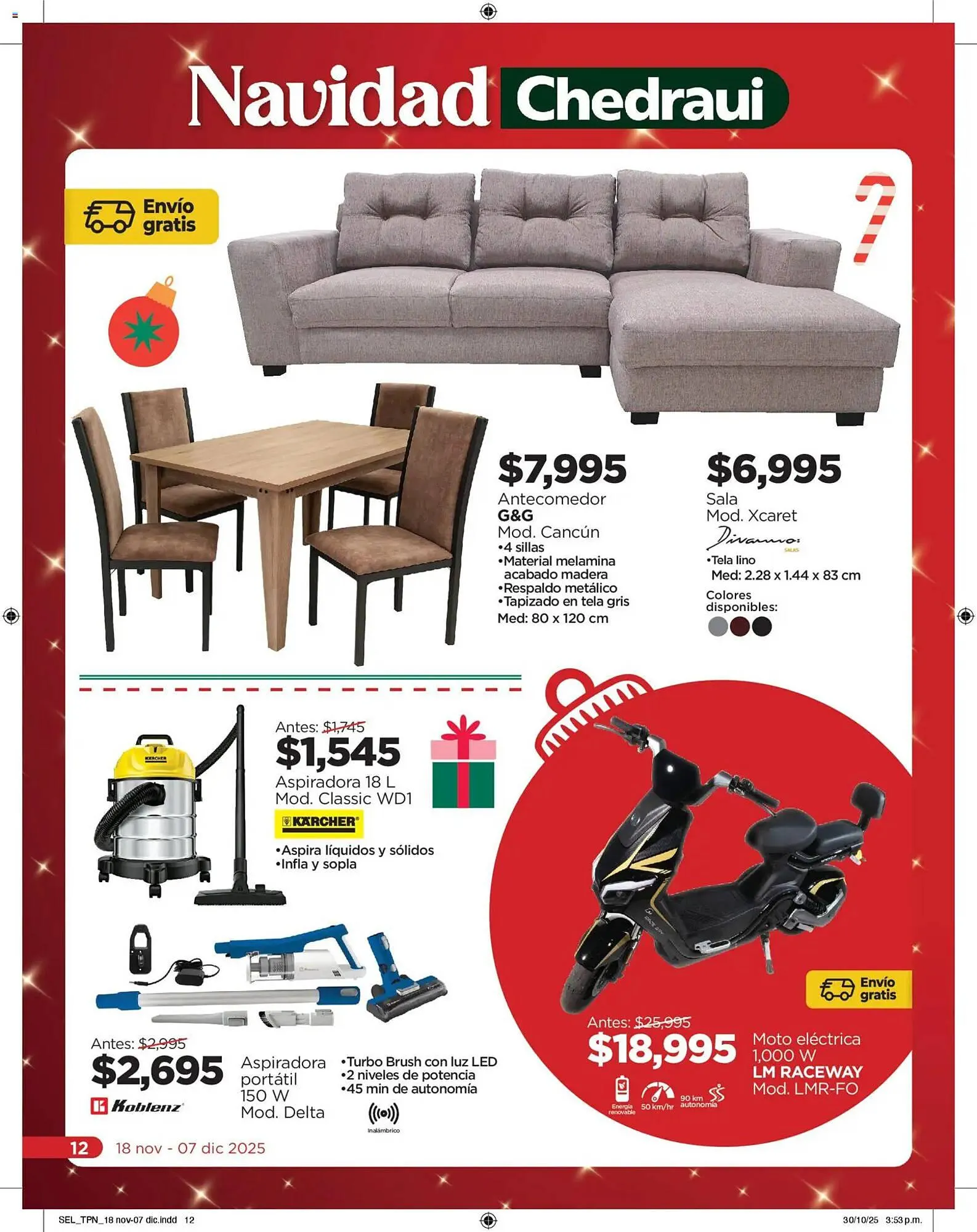 Catálogo de Folleto Chedraui 18 de noviembre al 8 de diciembre 2025 - Pagina 12