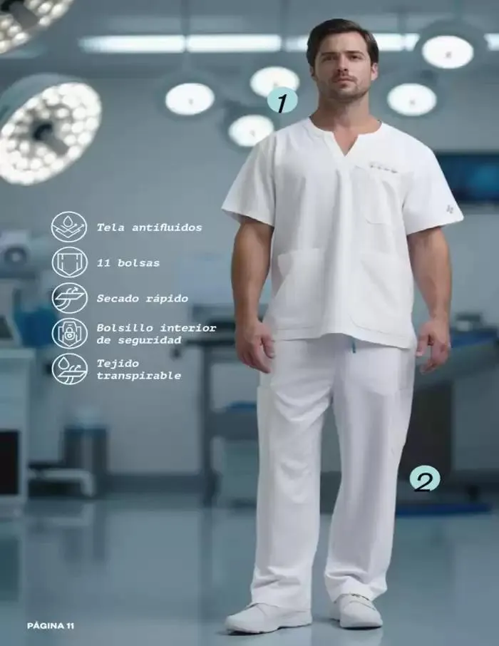 Catálogo de PIJAMAS QUIRURGICAS | ACO | 2025 | 1E 1 de marzo al 30 de septiembre 2025 - Pagina 11