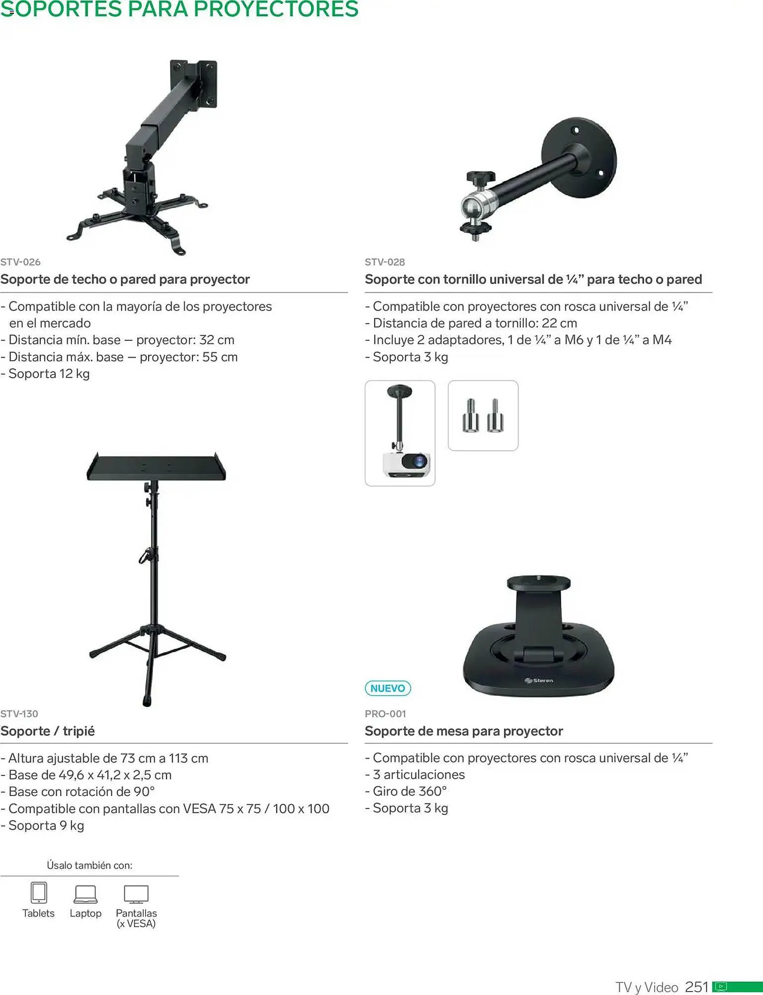 Catálogo de Catálogo Steren 1 de enero al 1 de enero 2027 - Pagina 263