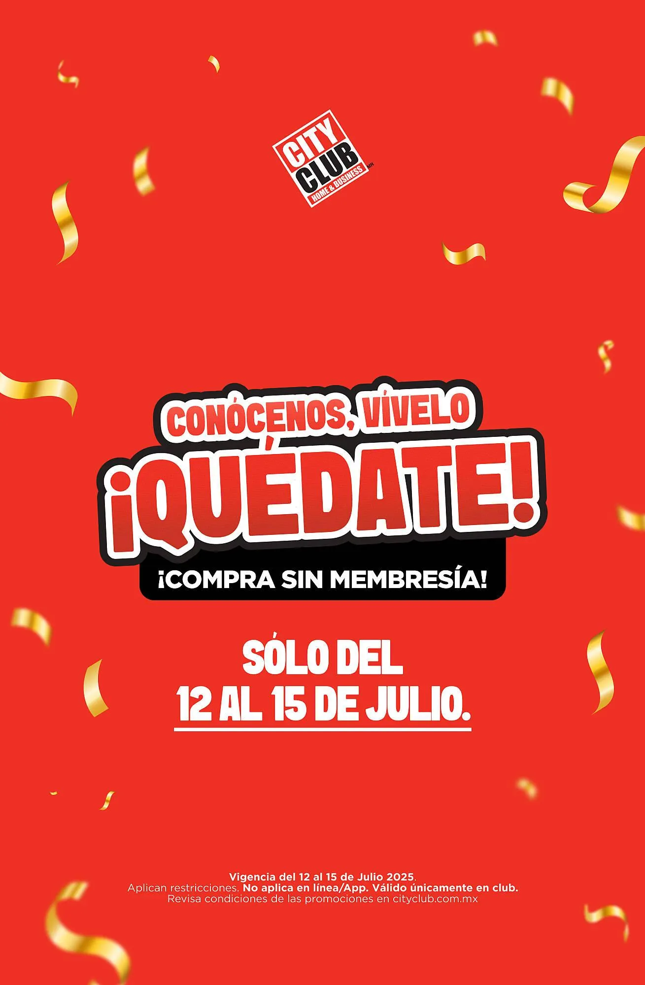 Catálogo de Catálogo City Club 13 de julio al 13 de julio 2025 - Pagina 1