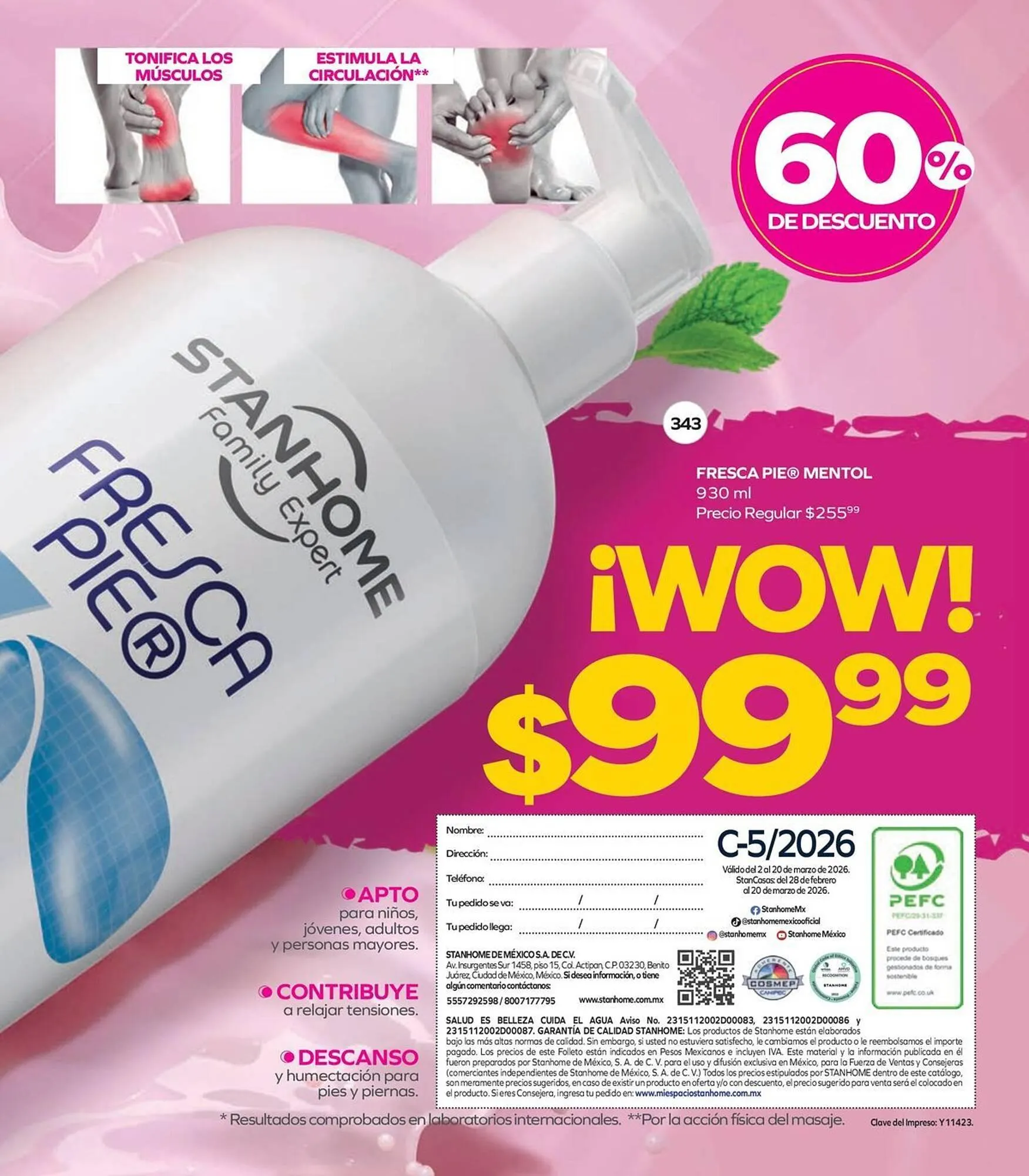 Catálogo de Catálogo Stanhome 3 de marzo al 20 de marzo 2026 - Pagina 191