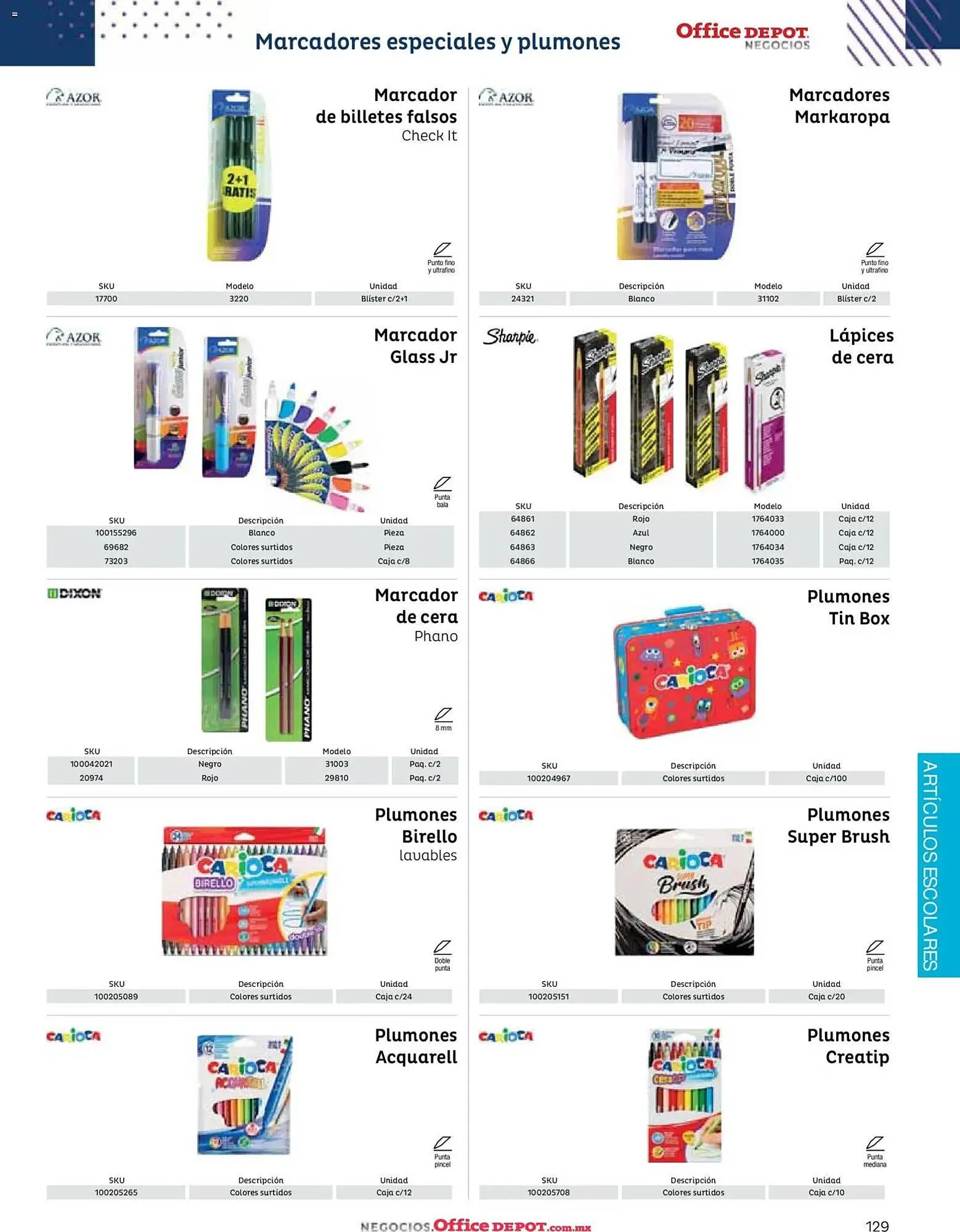 Catálogo de Catálogo Office Depot 12 de enero al 1 de enero 2027 - Pagina 131