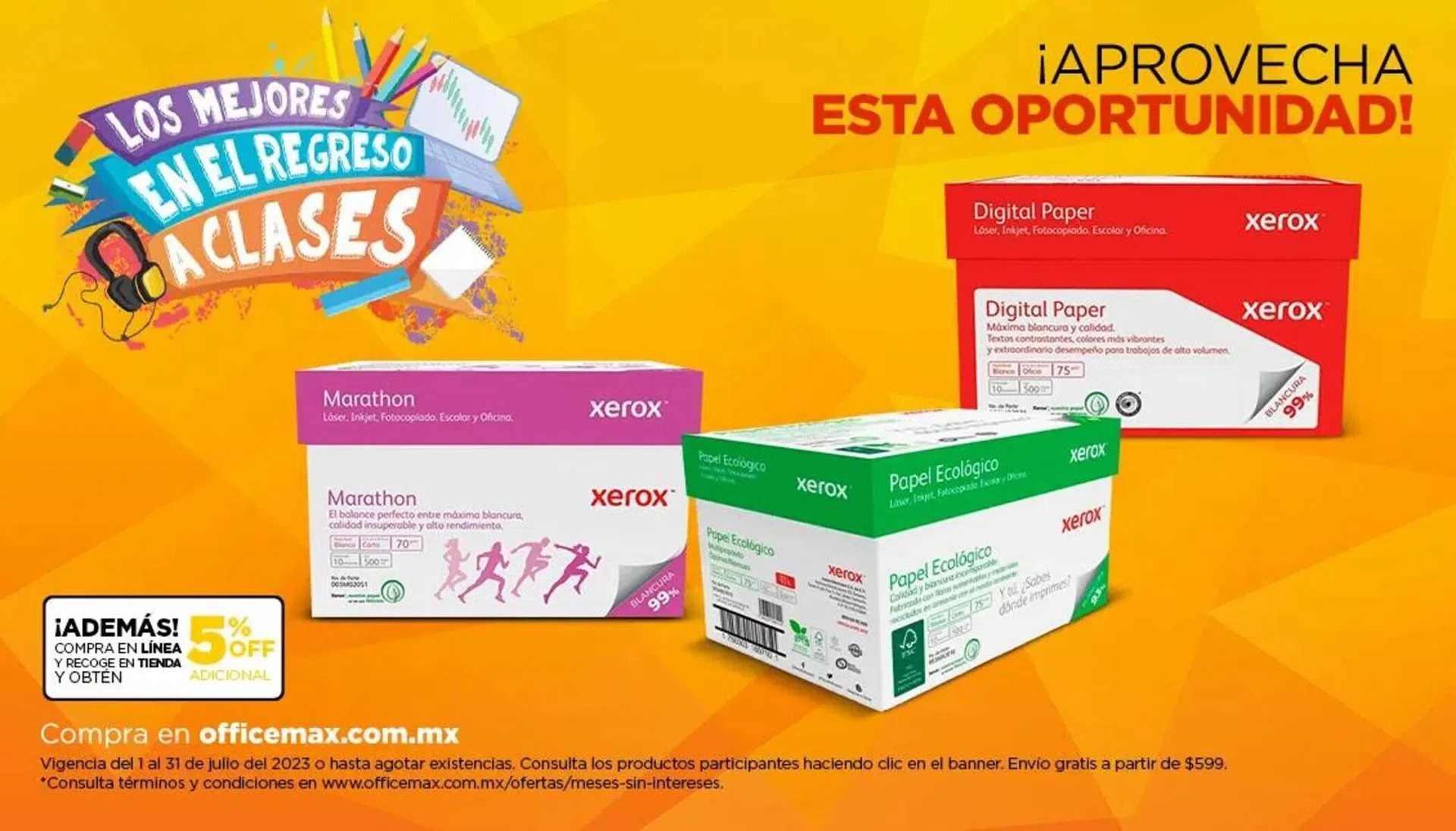 Catálogo de Catálogo OfficeMax 17 de julio al 31 de julio 2023 - Pagina 1