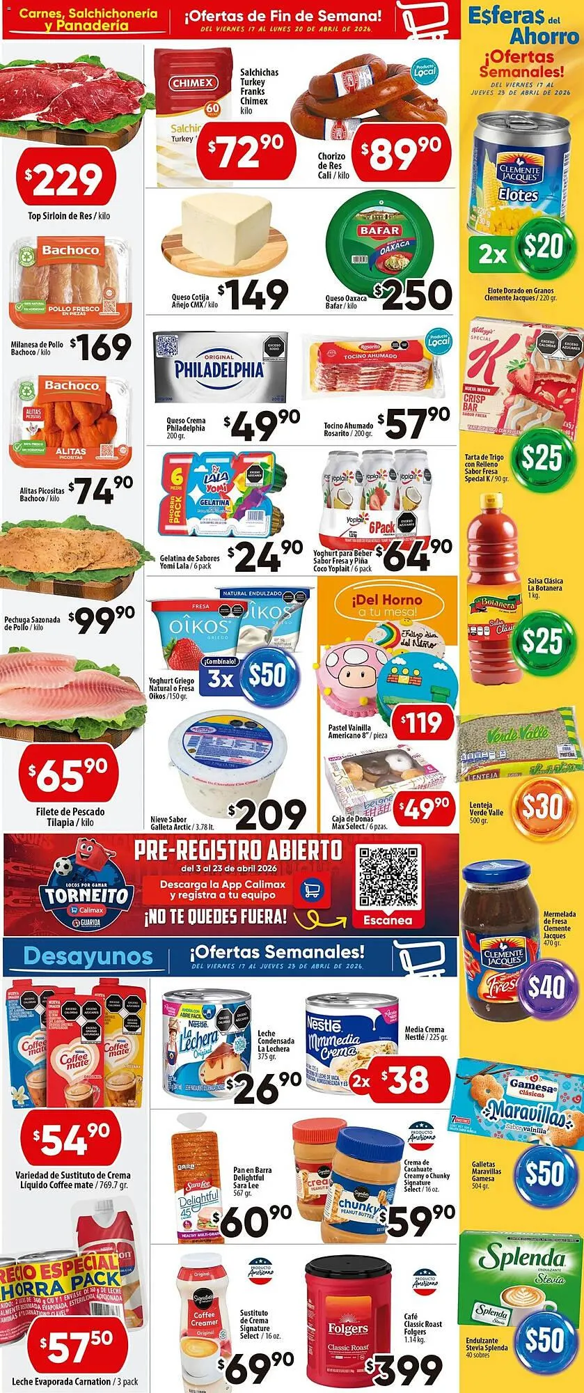 Catálogo de Folleto Calimax 17 de abril al 21 de abril 2026 - Pagina 2