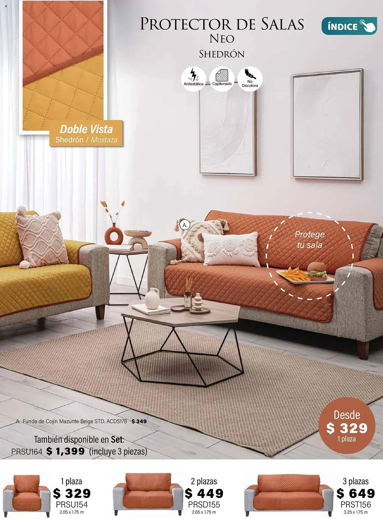 Catálogo de Catálogo Colchas Concord 1 de noviembre al 1 de febrero 2026 - Pagina 253