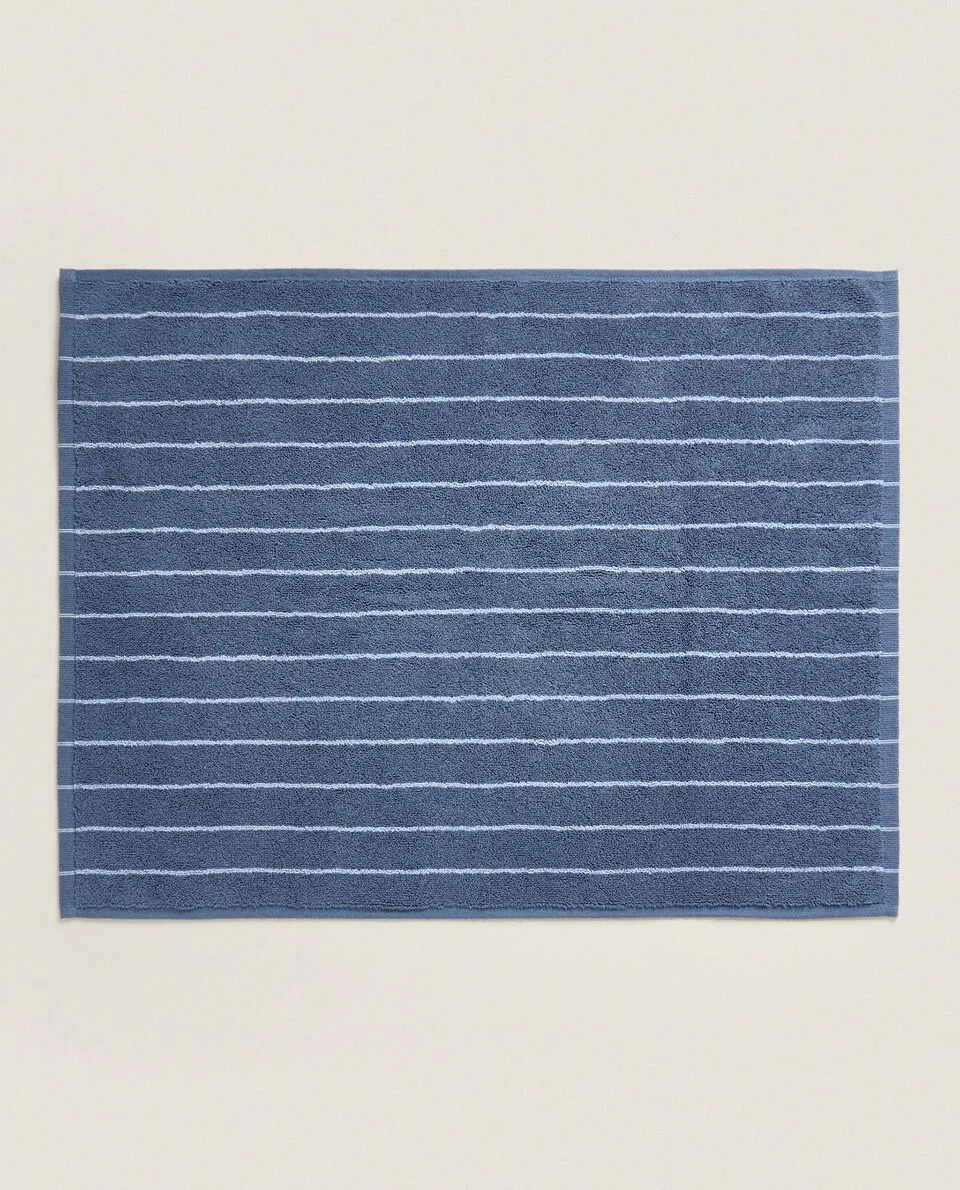 ALFOMBRA BAÑO RAYA CONTRASTE