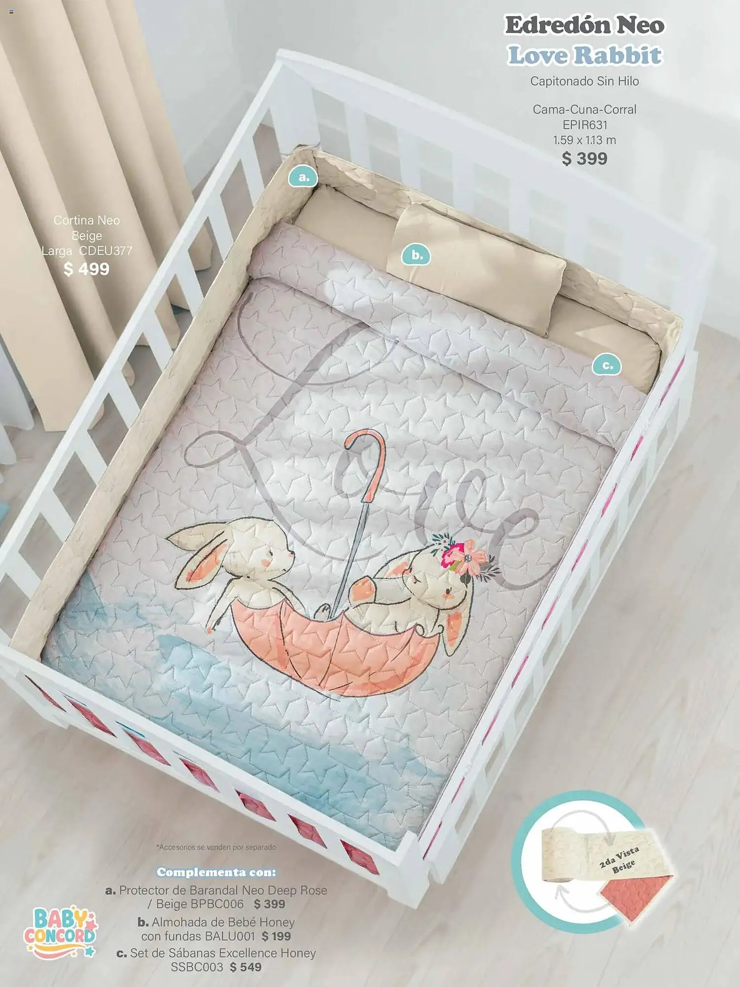 Catálogo de Catálogo Colchas Concord 1 de febrero al 1 de mayo 2026 - Pagina 6