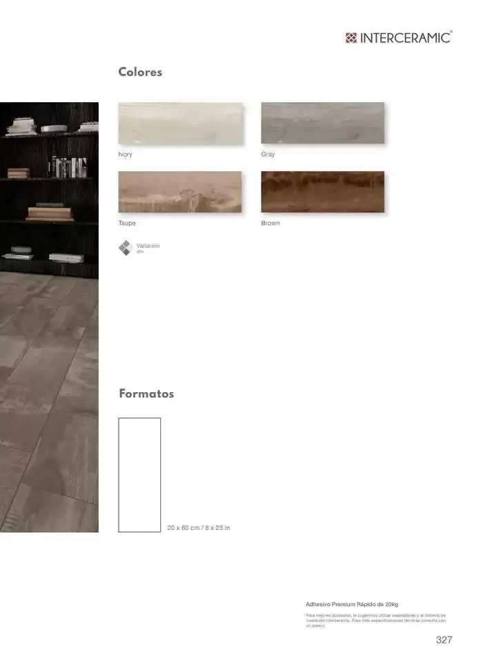 Catálogo de Colección de Pisos y Azulejos 7 de febrero al 7 de febrero 2026 - Pagina 327