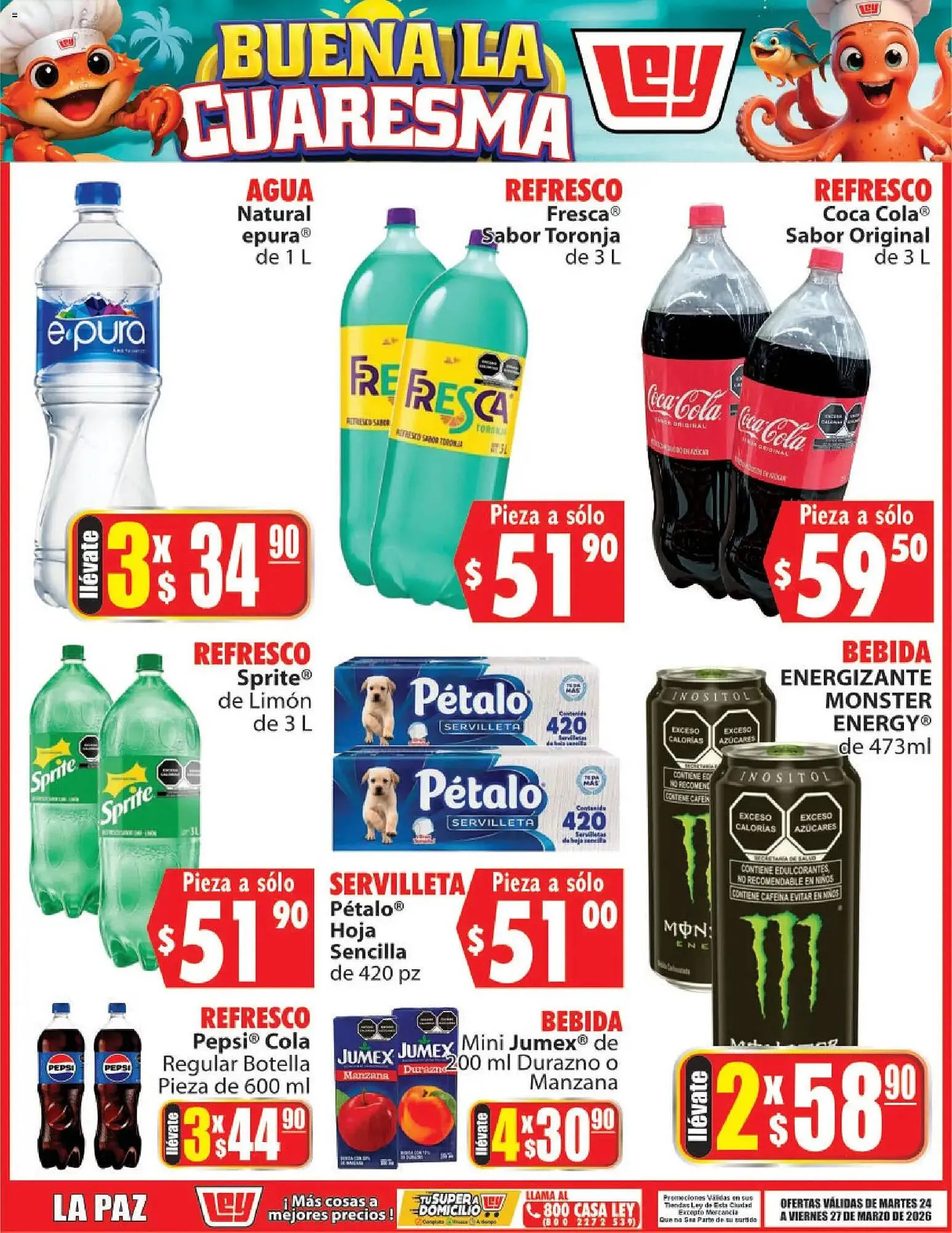 Catálogo de Folleto Casa Ley 24 de marzo al 27 de marzo 2026 - Pagina 7