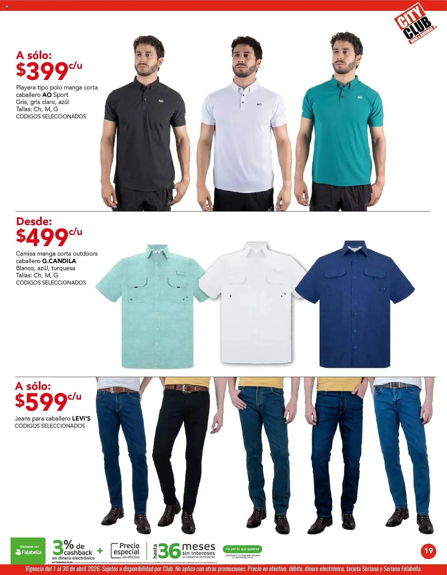 Catálogo de Catálogo City Club 1 de abril al 1 de mayo 2026 - Pagina 19