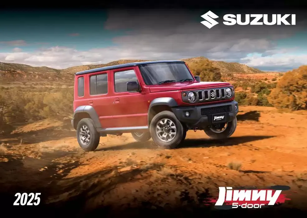 Catálogo de Suzuki Jimny 5-door 15 de enero al 31 de diciembre 2025 - Pagina 1