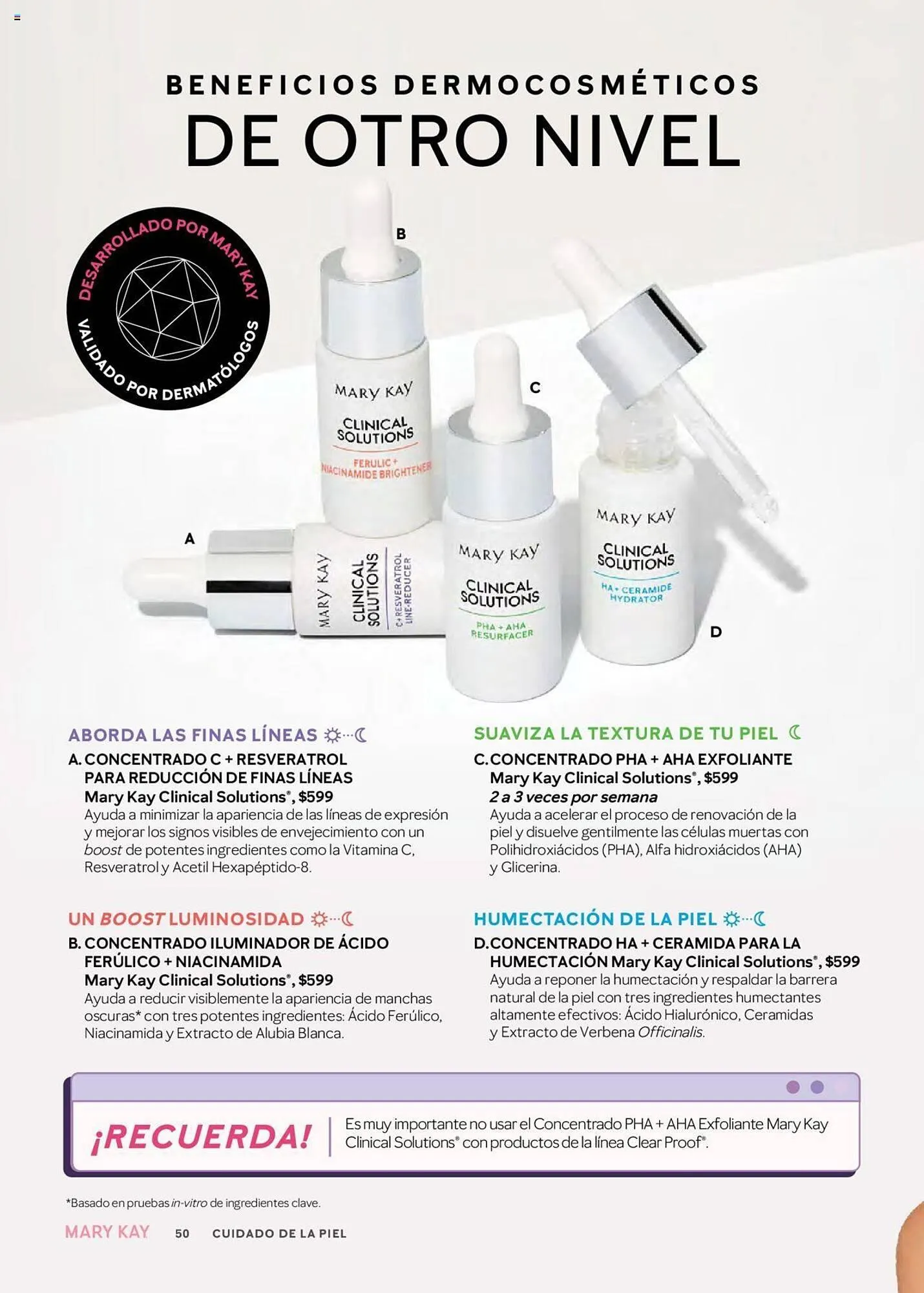 Catálogo de Catálogo Mary Kay 1 de octubre al 31 de octubre 2024 - Pagina 50