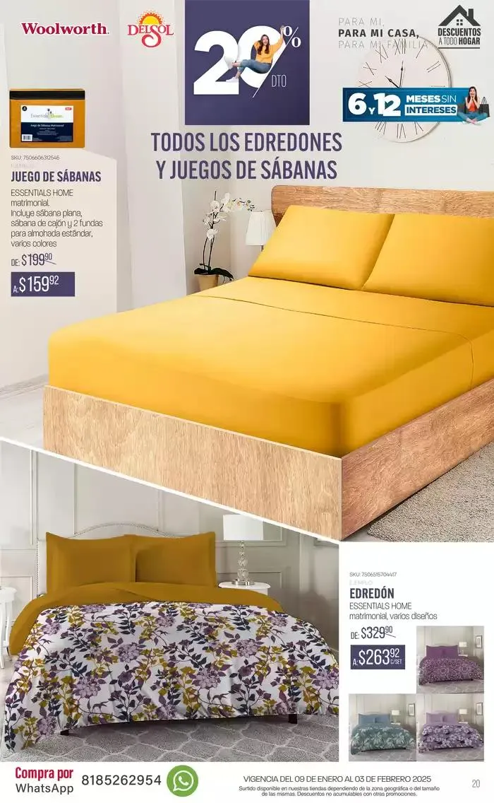 Catálogo de Hogar enero 2025 10 de enero al 3 de febrero 2025 - Pagina 20